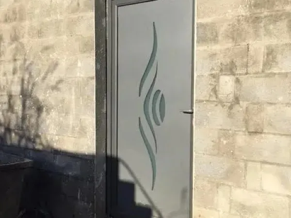 Portes aluminium à La Réunion