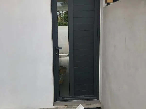 Portes aluminium à La Réunion